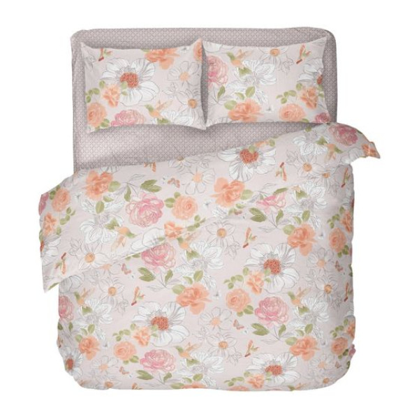 Двоен спален комплект Розова градина